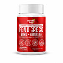 Feno Grego + Arginina Healthveg 60 Cápsulas Veganas
