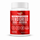 Feno Grego + Arginina Healthveg 60 Cápsulas Veganas