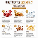 Cabelos, Pele e Unhas Healthveg 60 Cápsulas Veganas