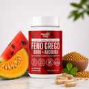 Feno Grego + Arginina Healthveg 60 Cápsulas Veganas